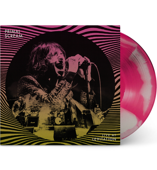 Primal Scream – Live at Levitation (Limited Edition 12-Inch Album on Pink and White Swirl Vinyl)