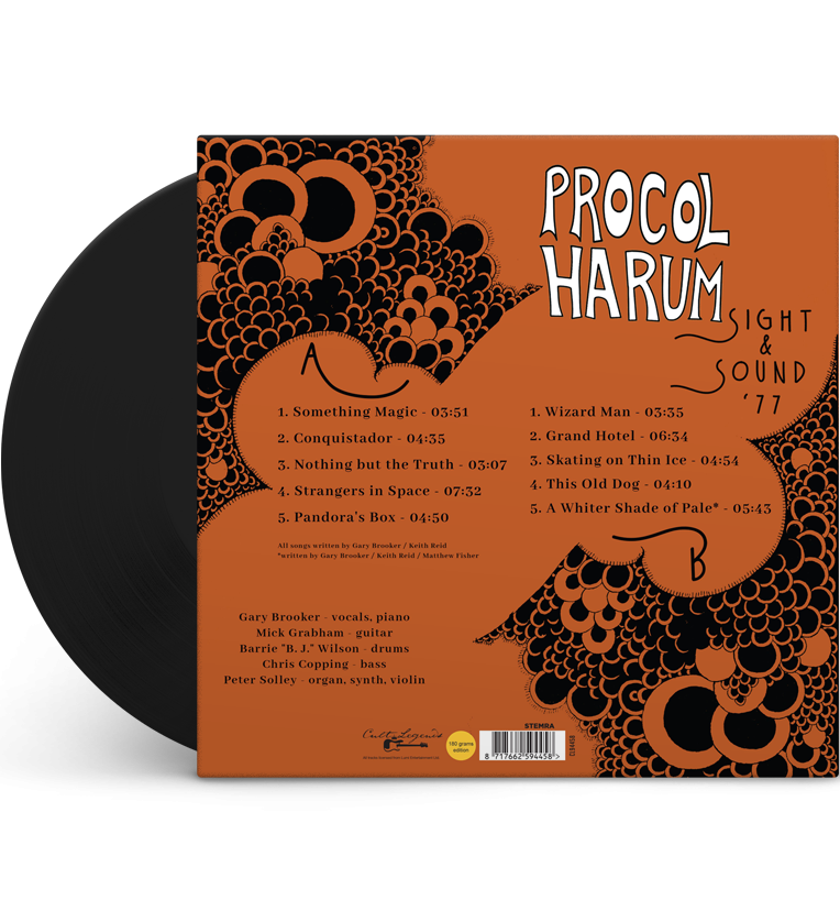 Procol Harum – Sight & Sound ’77 (12-Inch Album on 180g Vinyl)