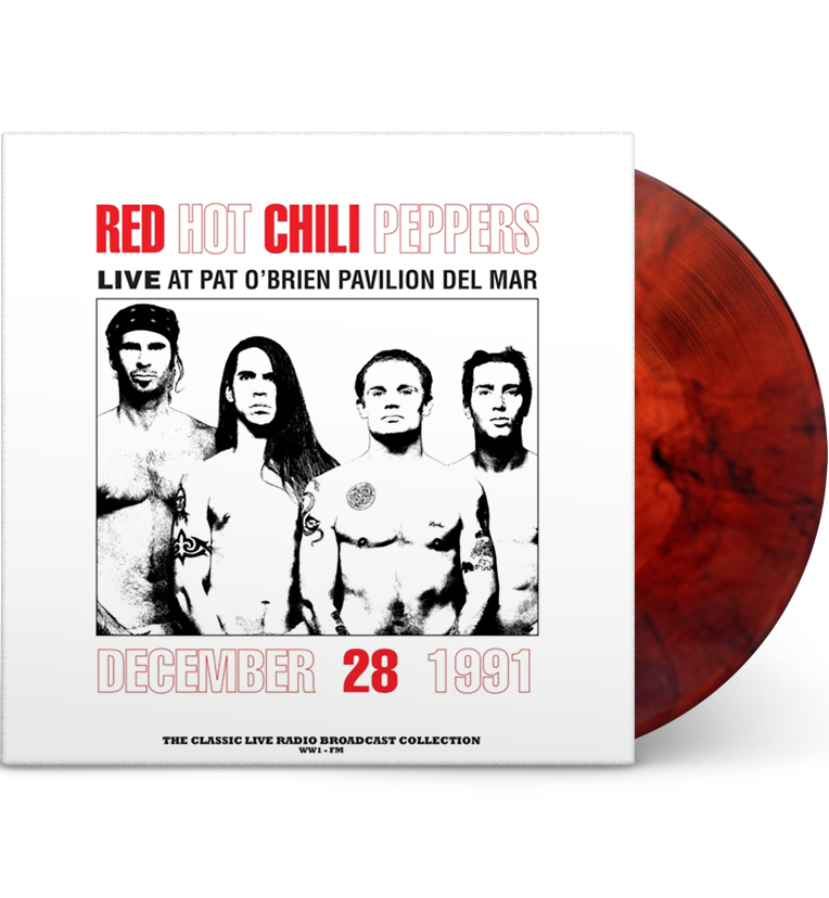 Red Hot Chili Peppers – Live at Pat O’Brien Pavilion, Del Mar, 1991 (Limited Edition 12-Inch Album on 180g Red Marble Vinyl)