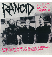 Rancid – El Punk No Ha Muerto!: Live in Santiago, 2011 (Limited Edition 12-Inch Album on Red/White Vinyl)