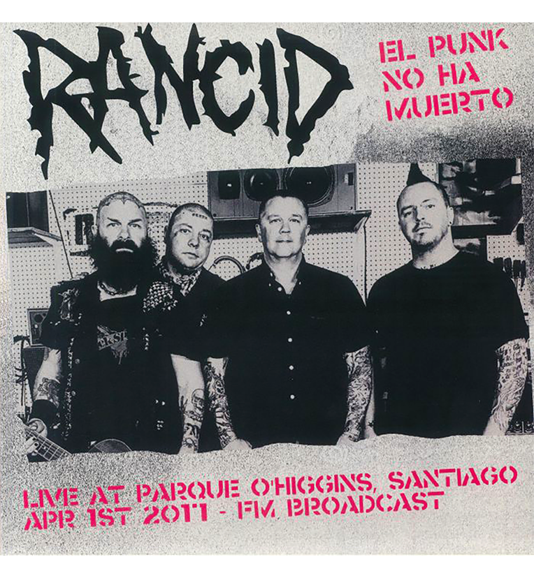 Rancid – El Punk No Ha Muerto!: Live in Santiago, 2011 (Limited Edition 12-Inch Album on Red/White Vinyl)