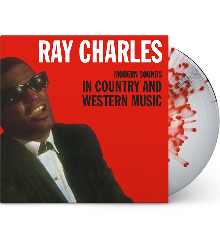 Ray Charles – Modern Sounds in Country and Western Music (Limited Edition 12-Inch Album on 180g Clear/Red Splatter Vinyl)