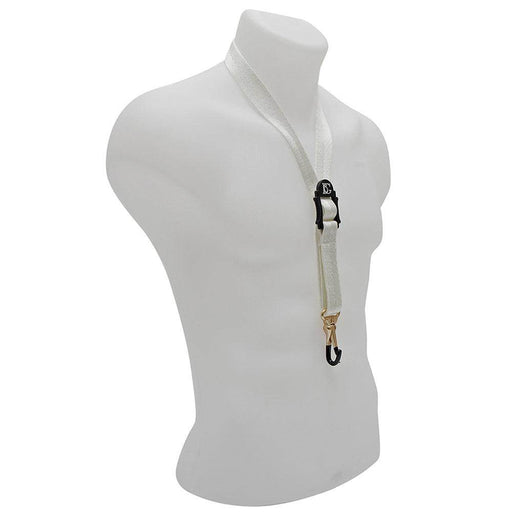 BG Standard Neck Strap Alto Tenor White Coated Metal Hook - DD Music Geek
