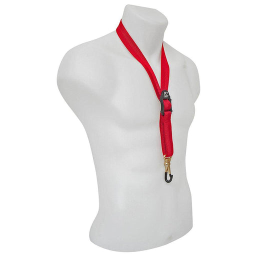 BG Standard Neck Strap Alto Tenor Red Coated Metal Hook - DD Music Geek