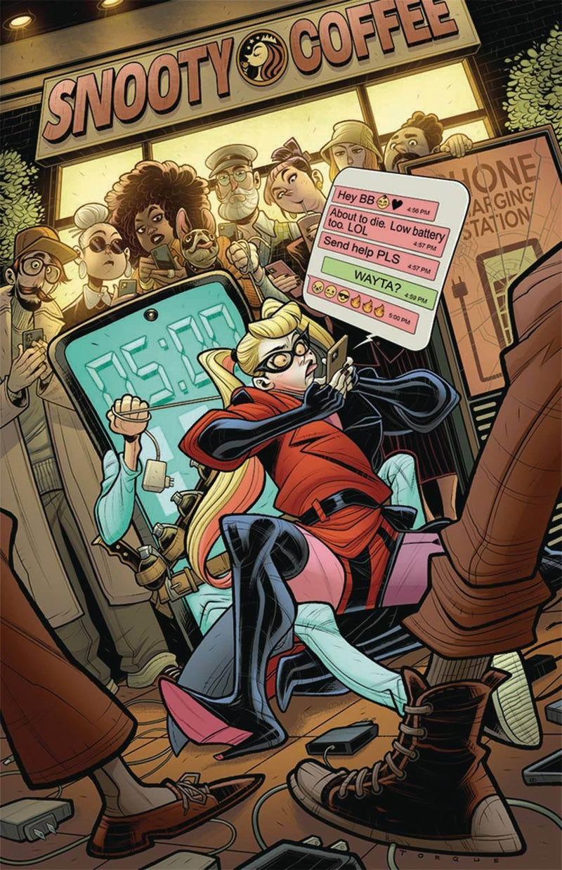 HARLEY QUINN #52 CVR A ELIZABETH TORQUE - DD Music Geek
