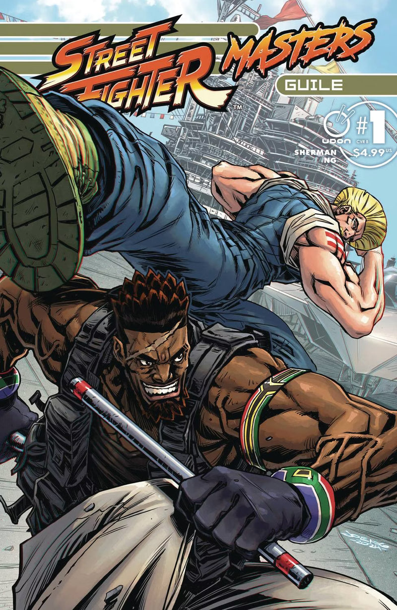 Street Fighter Masters: Guile #1 (Cover B) – New Comic