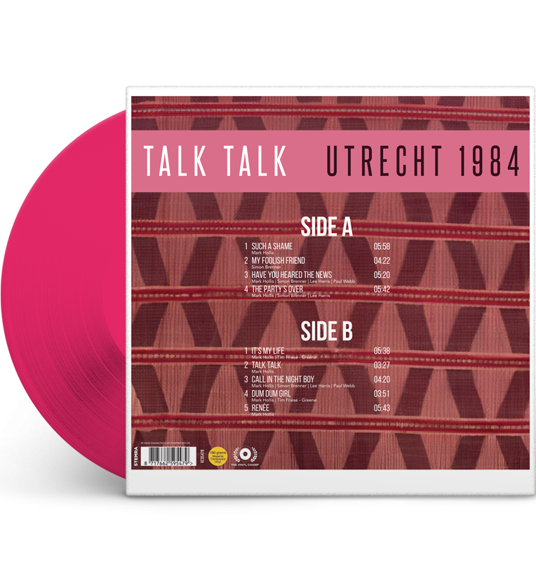 Talk Talk – Utrecht 1984 (Limited Edition 12-Inch Album on 180g Transparent Magenta Vinyl)