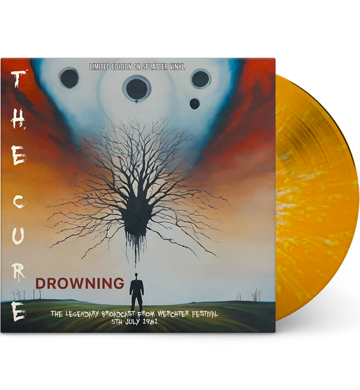 The Cure – Drowning: Live at the Rock Werchter Festival, Belgium, 1981 (Limited Edition 12-Inch Album on Splatter Vinyl)