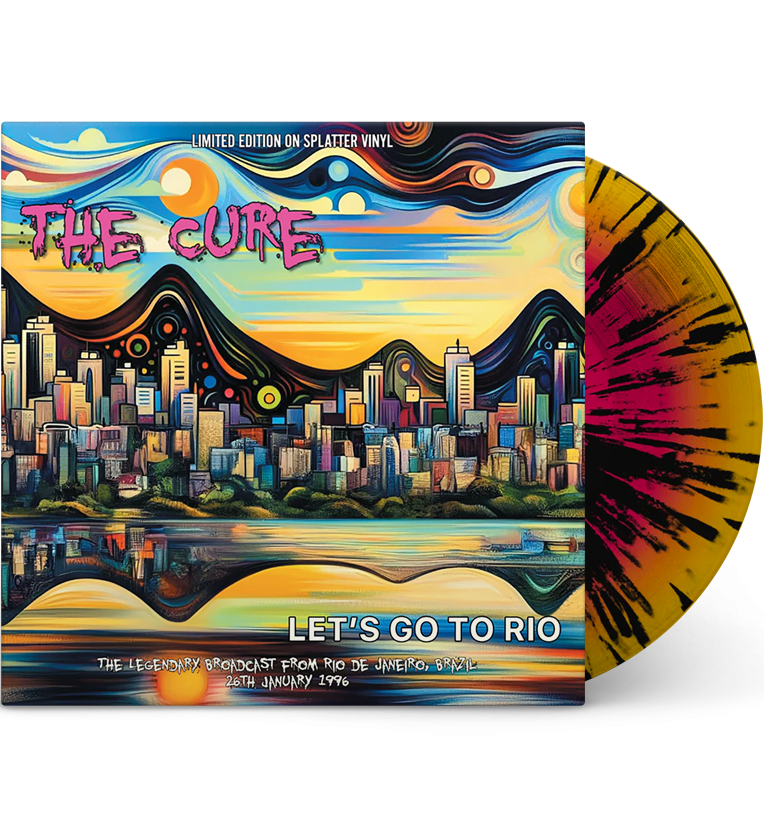 The Cure – Let’s Go to Rio: Live at the Hollywood Rock Festival, 1996 (Limited Edition 12-Inch Album on Splatter Vinyl)
