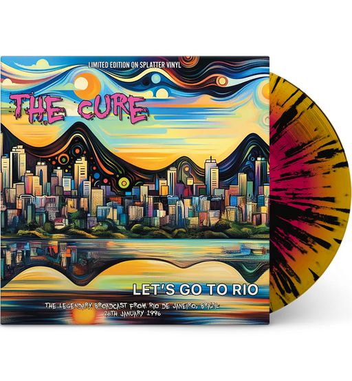The Cure – Let’s Go to Rio: Live at the Hollywood Rock Festival, 1996 (Limited Edition 12-Inch Album on Splatter Vinyl)
