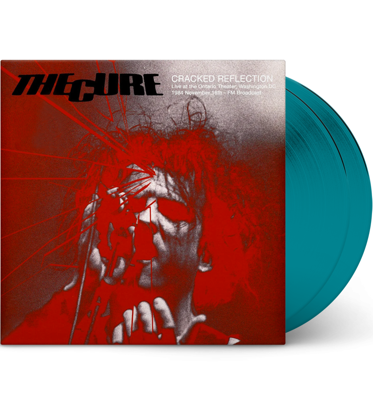 The Cure – Cracked Reflection: Live in Washington, D.C., 1984 (Limited Edition Double-LP on Transparent Teal Vinyl)