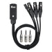 Xvive Portable 3 Channel Snake - DD Music Geek