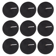 Pack of 9 Opium Scented Black Tealights - DD Music Geek