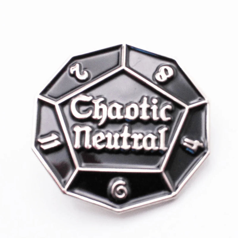 Chaotic Neutral Pin - DD Music Geek