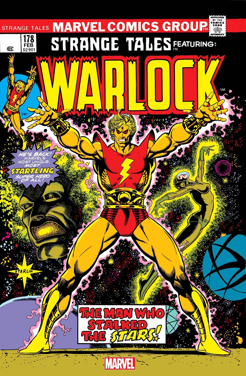 ADAM WARLOCK STRANGE TALES #178 FACSIMILE EDITION - DD Music Geek
