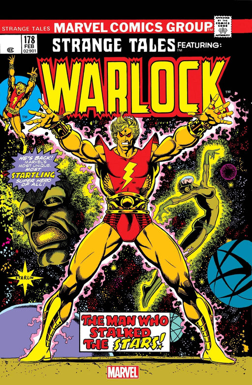 ADAM WARLOCK STRANGE TALES #178 FACSIMILE EDITION - DD Music Geek
