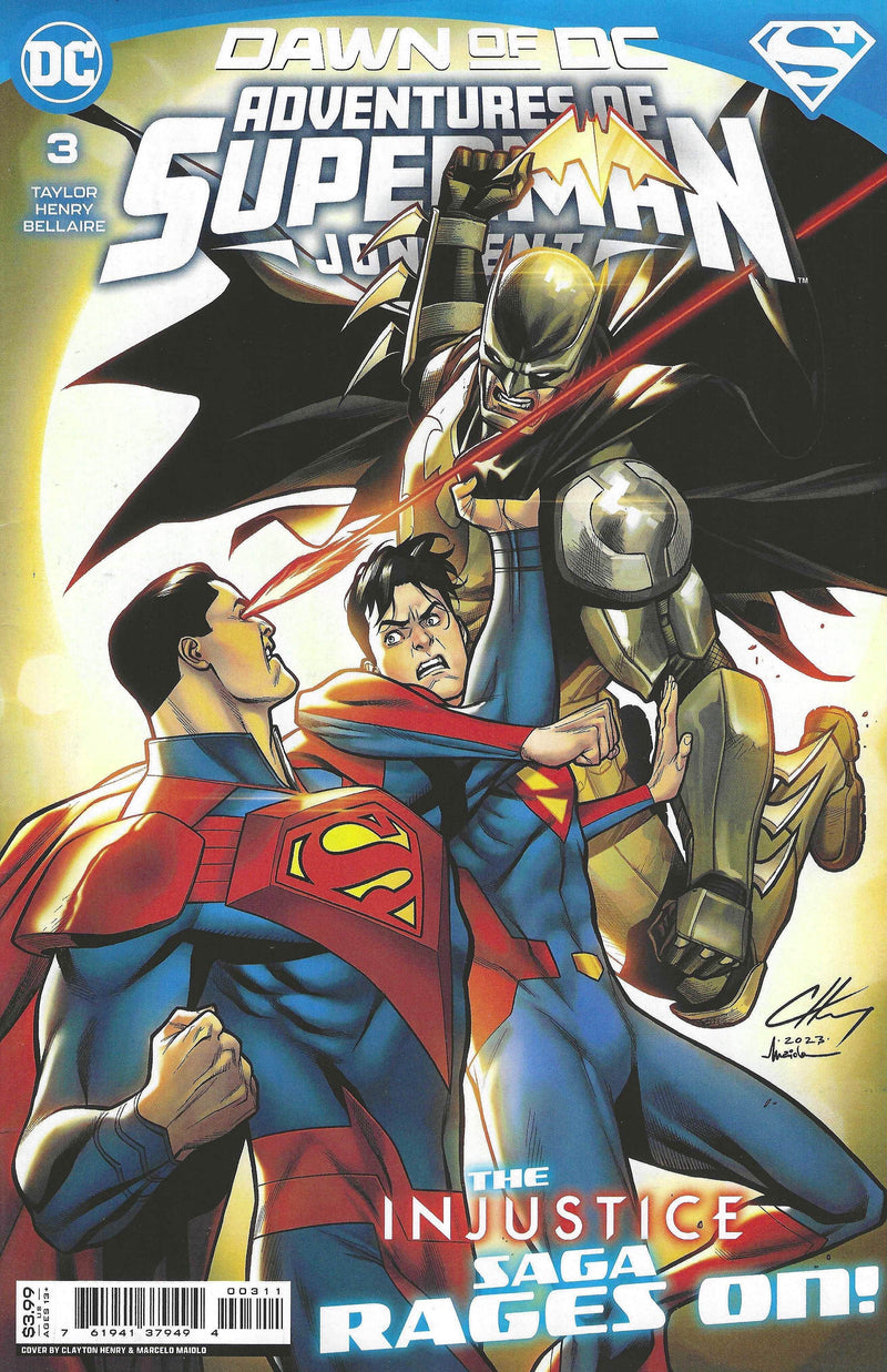 ADVENTURES SUPERMAN JON KENT #3 (OF 6) CVR A HENRY - DD Music Geek