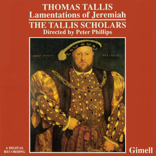 Thomas Tallis - Lamentations Of Jeremiah - CD - Preowned