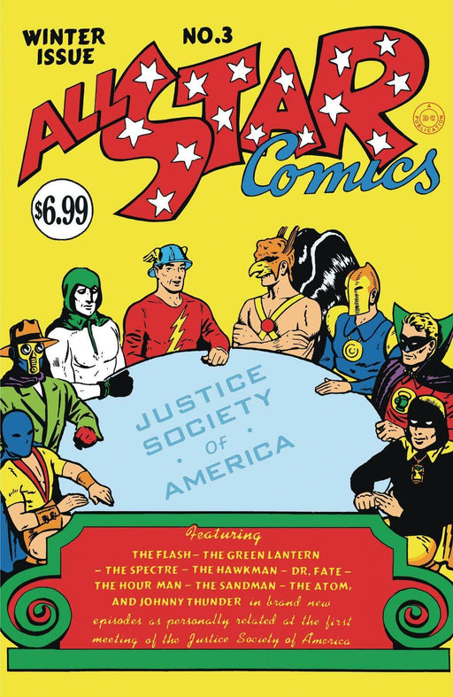 ALL-STAR COMICS #3 FACSIMILE EDITION CVR A EE HIBBARD - DD Music Geek