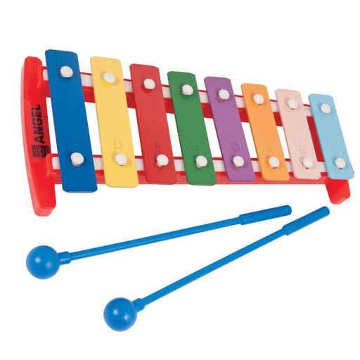 Angel 8 Note Glockenspiel ~  Coloured Keys - DD Music Geek
