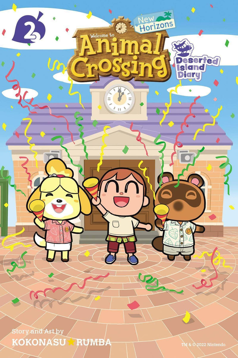 ANIMAL CROSSING NEW HORIZONS GN VOL 02 DESERTED ISLAND DIARY - DD Music Geek