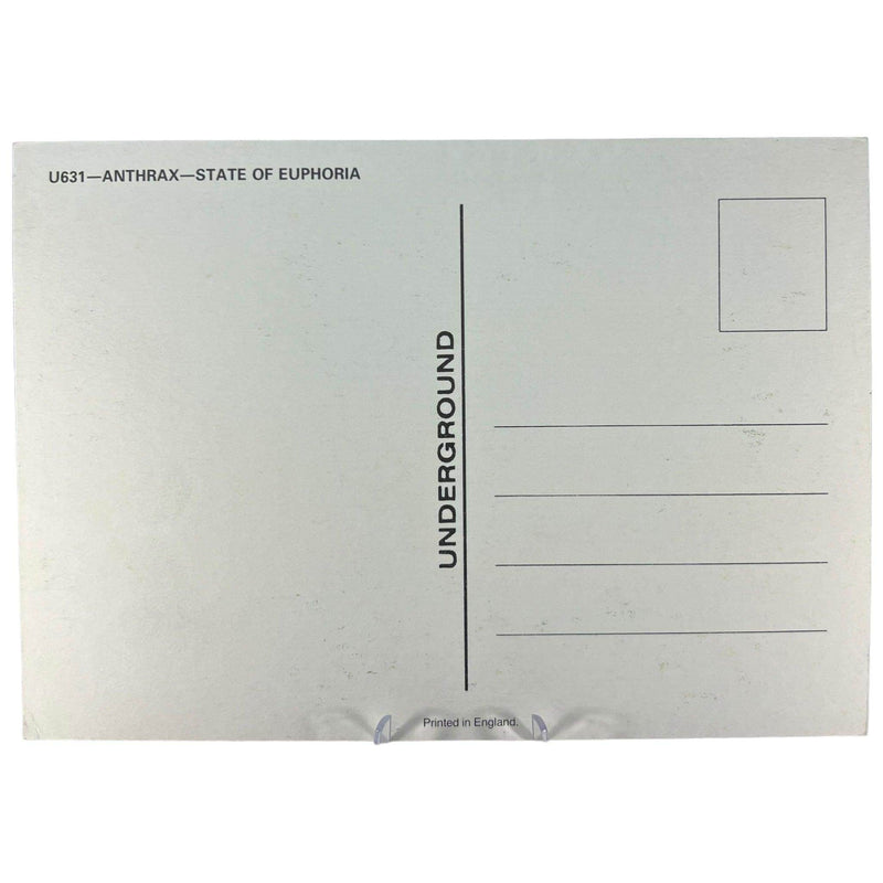 Anthrax State Of Euphoria Post Card - DD Music Geek
