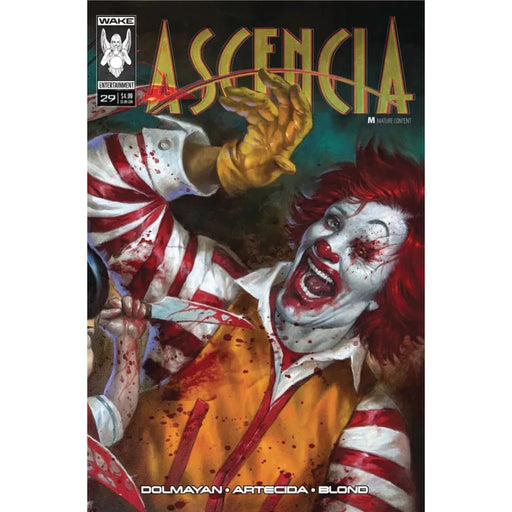 Wake Entertainment - Ascencia #29 - Comic - New - Card Stock Wraparound Cover