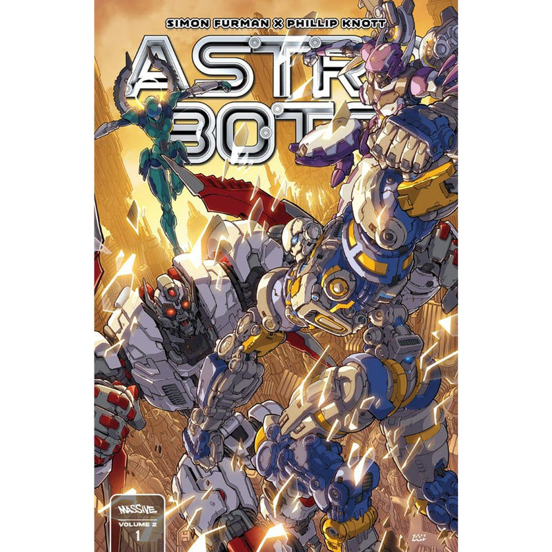 WhatNot Publishing - Astrobots Vol 2 #1 - Comic - New - Cover B Variant Don Figueroa