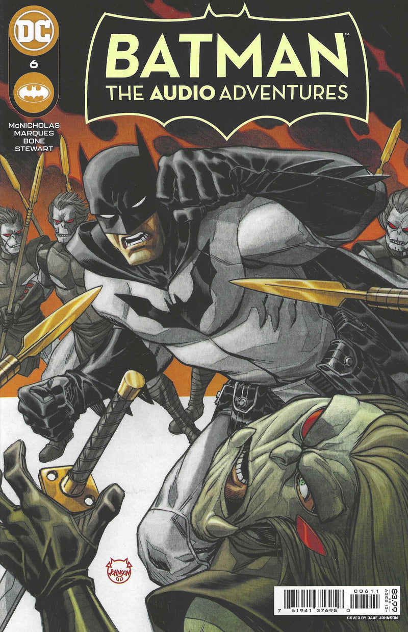 BATMAN THE AUDIO ADVENTURES #6 (OF 7) CVR A DAVE JOHNSON - DD Music Geek