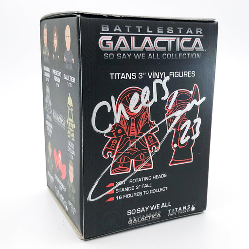 Battle Star Gallactica TITANS Vinyl Figure | Signed Blind Boxes - DD Music Geek