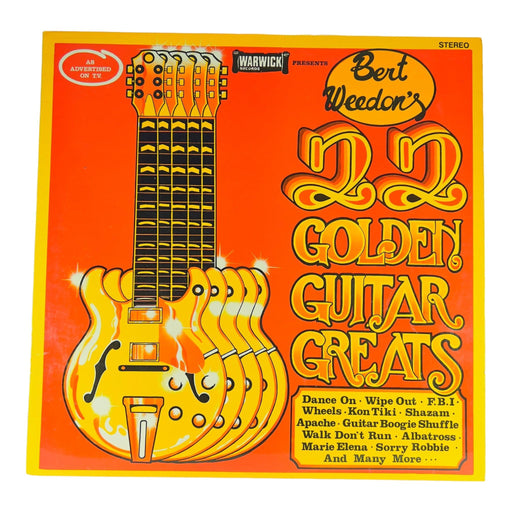 Bert Weedon: Bert Weedon's 22 Golden Guitar Greats [Preowned Vinyl] VG/VG - DD Music Geek