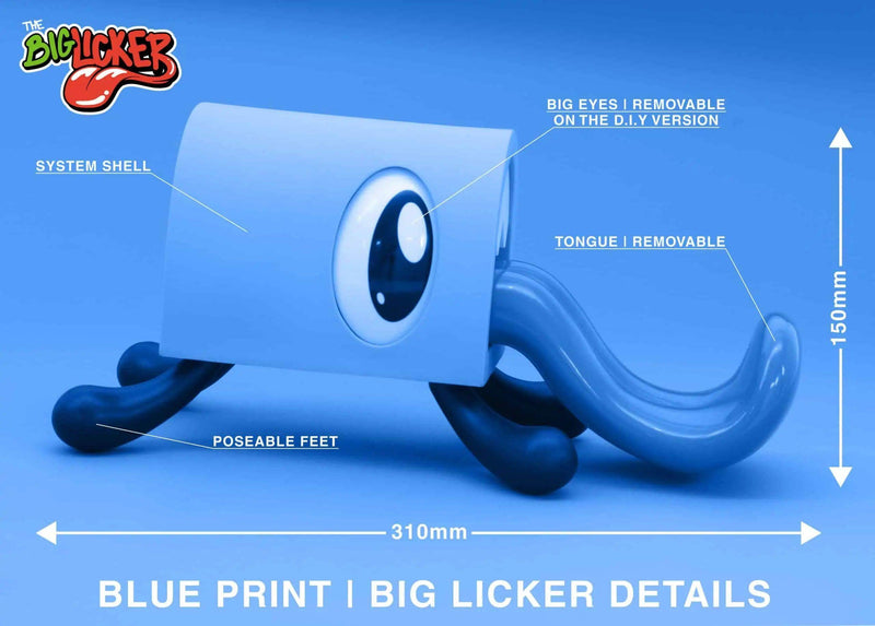 Big Licker - White DIY Version - DD Music Geek