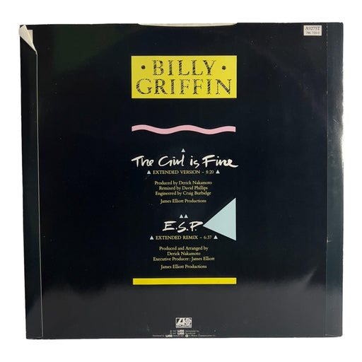 Billy Griffin: The Girl Is Fine / E.S.P. 12" [Preowned Vinyl] VG+/VG+ - DD Music Geek