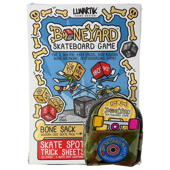 BoneYard Skateboard Game - DD Music Geek