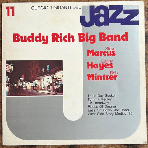 Buddy Rich Big Band, Steve Marcus, Danny Hayes, Bob Mintzer: I Giganti Del Jazz Vol. 11 [PREOWNED VINYL] VG+/VG - DD Music Geek