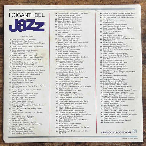 Buddy Rich Big Band, Steve Marcus, Danny Hayes, Bob Mintzer: I Giganti Del Jazz Vol. 11 [PREOWNED VINYL] VG+/VG - DD Music Geek