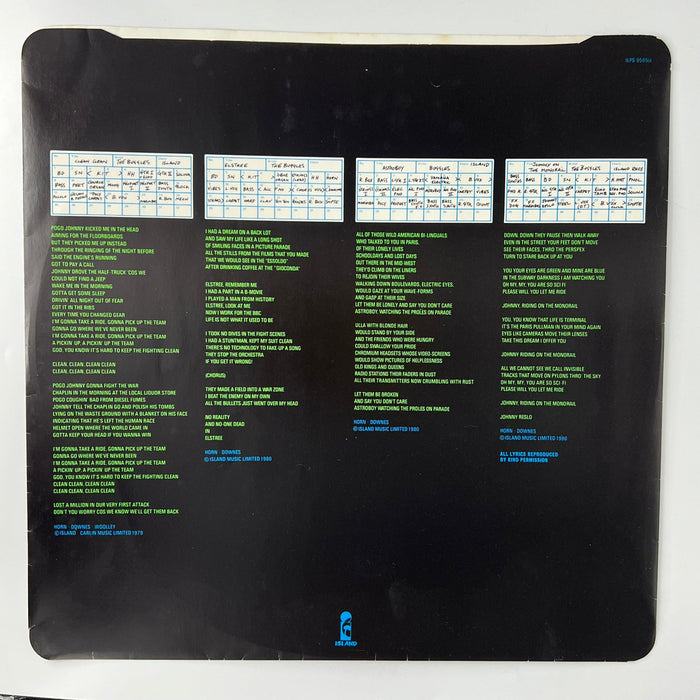 Buggles: The Age Of Plastic [Preowned Vinyl] VG+/VG+ - DD Music Geek