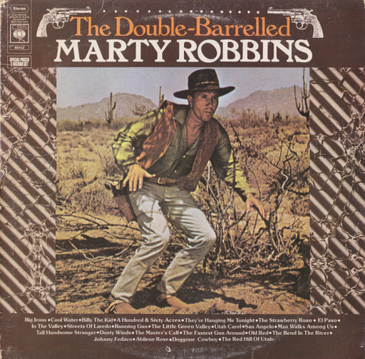 Marty Robbins - The Double-Barrelled Marty Robbins - 2LP - Preowned