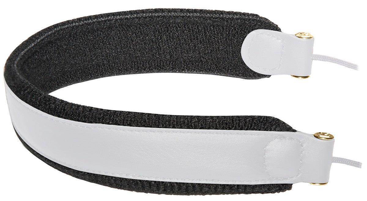 BG Saxophone Leather Strap ~ White ~ Alto, Tenor Sax - DD Music Geek