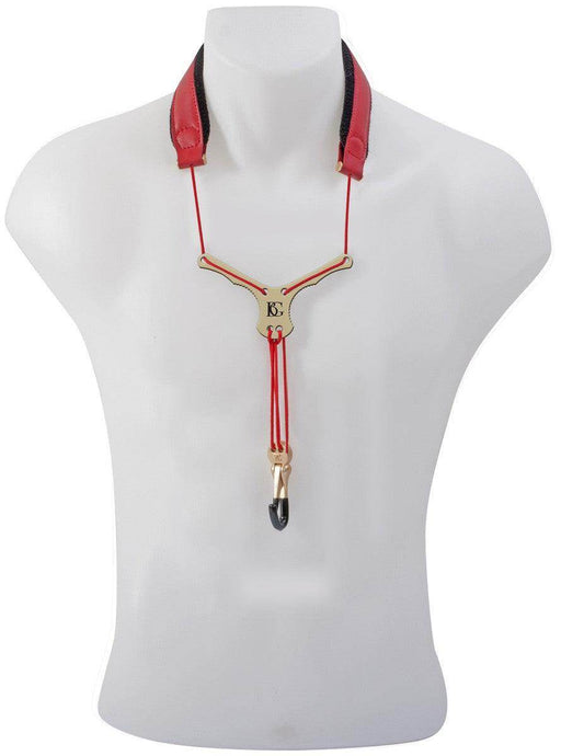 BG Saxophone Zen Extender Strap ~ Red ~ Alto, Tenor Sax - DD Music Geek