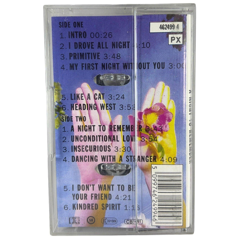 Cyndi Lauper: A Night To Remember [Preowned Cassette] VG+/VG+ - DD Music Geek