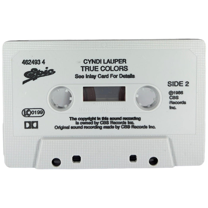 Cyndi Lauper: True Colors [Preowned Cassette] VG+/VG+ - DD Music Geek
