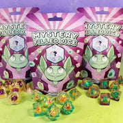 Filled Mystery Dice - DD Music Geek