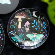 Round Dark Forest Print Trinket Dish - DD Music Geek