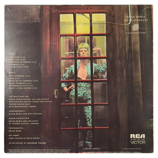 David Bowie: The Rise And Fall Of Ziggy Stardust And The Spiders From Mars [Preowned Vinyl] G+/VG - DD Music Geek