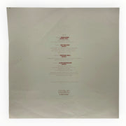 DD Music Geek back cover of David Bowie Low 1977 vinyl LP featuring tracklist and production credits on white sleeve