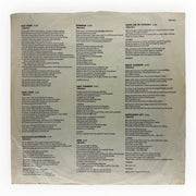 DD Music Geek vintage 1972 David Bowie Ziggy Stardust vinyl LP inner sleeve with printed lyrics