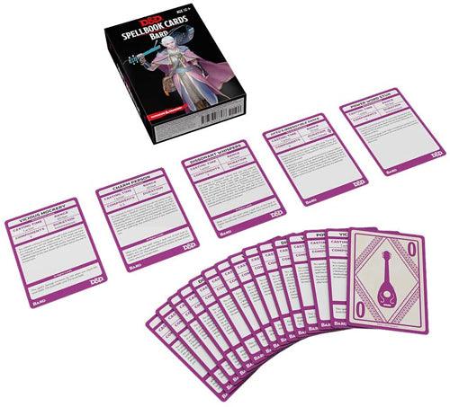 Dungeons & Dragons: Bard Spellbook Cards - DD Music Geek