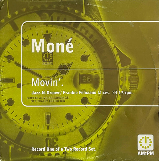 Moné - Movin' - 12" Single - Preowned