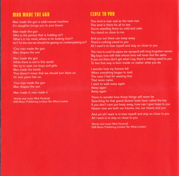 Simply Red Vinyl - Love And The Russian Winter - Image 15